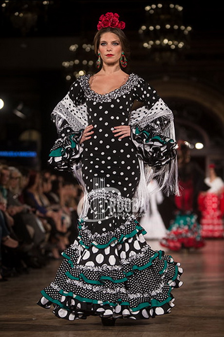 Trajes de flamenca tendencias 2016