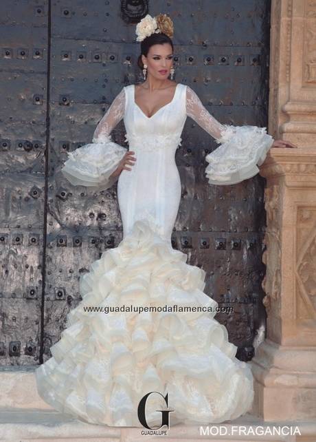 Trajes de novia flamenca 2016