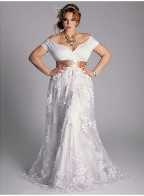 Vestido de novia 2016 para gorditas