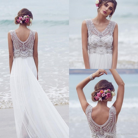 Vestido de novia para playa 2016