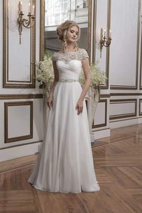 Vestido de novia sencillo 2016