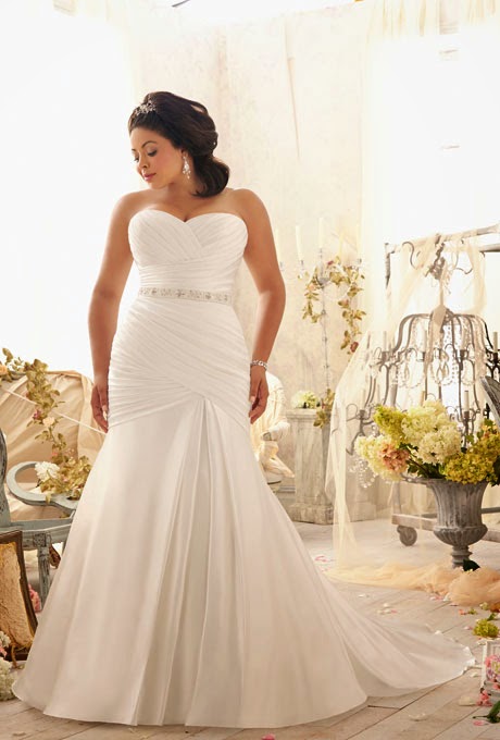 Vestidos de boda para gorditas 2016
