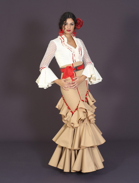 Vestidos de flamenca cortos 2016