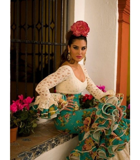 Vestidos de flamenca cortos 2016