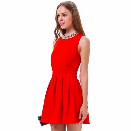 Vestidos rojos cortos 2016