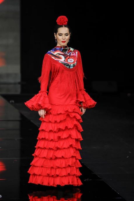 Trajes de flamenca pilar vera 2020