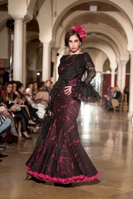 Vestido de flamenca 2020