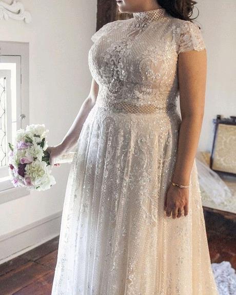 Vestido de novia 2020 para gorditas