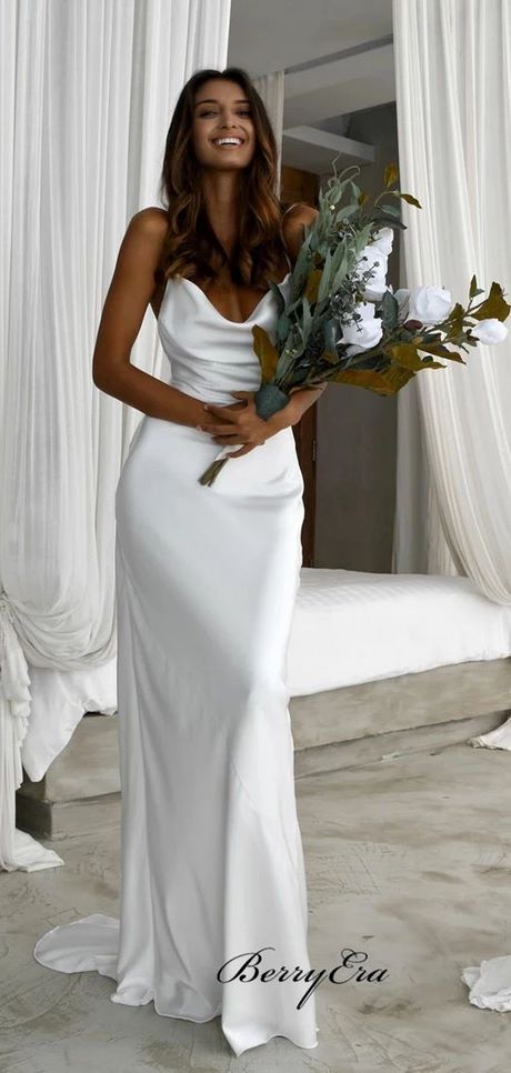 Vestido de novia civil 2020