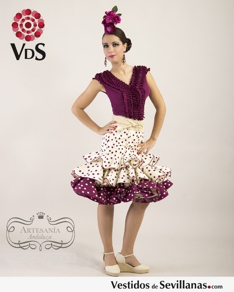 Vestidos de flamenca cortos 2020