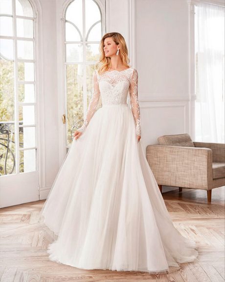 Vestidos de novia corte princesa 2020