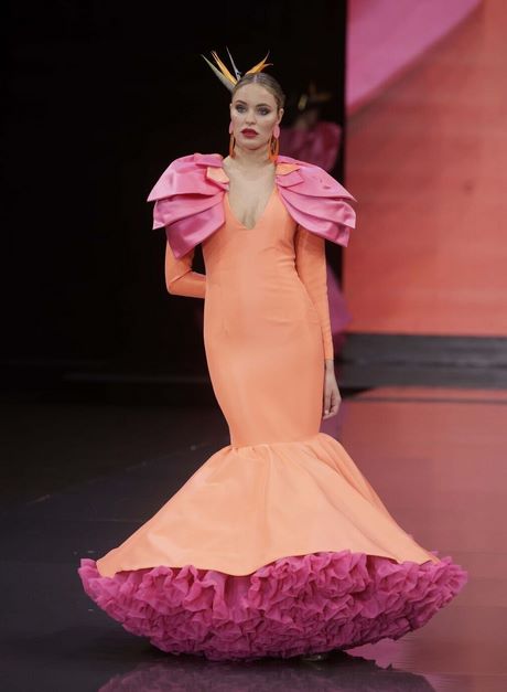 Moda de trajes de flamenca 2023