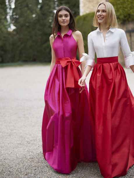 Vestidos coctel rosa clara 2023