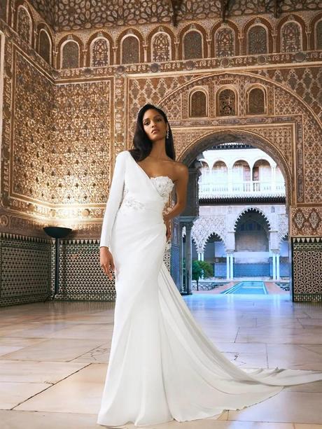 Vestidos de novia 2022 sencillos y elegantes