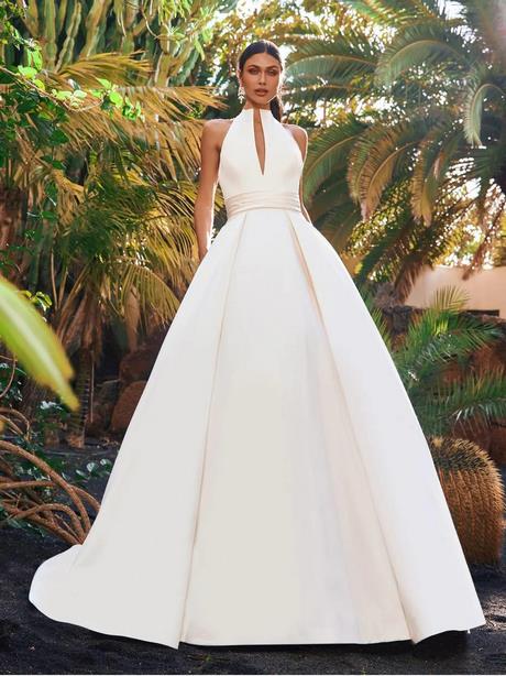 Vestidos de novia 2022 sencillos y elegantes