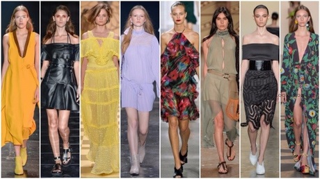 Moda verano 2017 vestidos