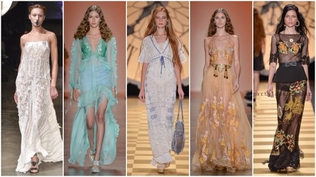 Moda verano 2017 vestidos