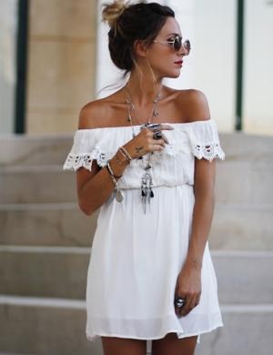 Vestido blanco verano