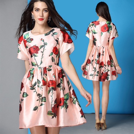 Vestido de rosas