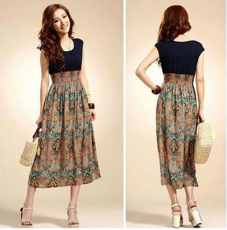 Vestidos largos de moda juveniles
