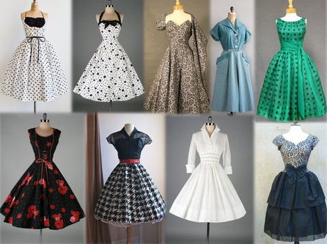 Modelos de vestidos vintage