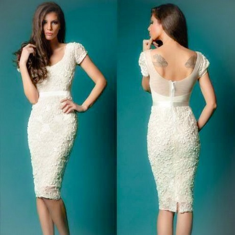 Vestido blanco boda civil