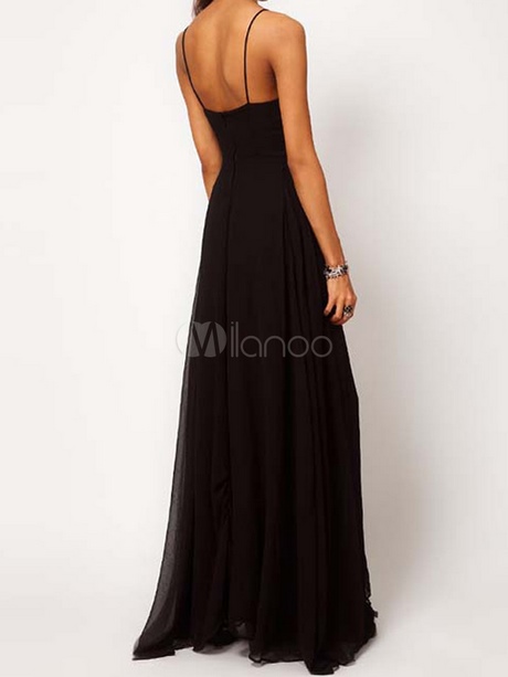 Vestido negro tirantes