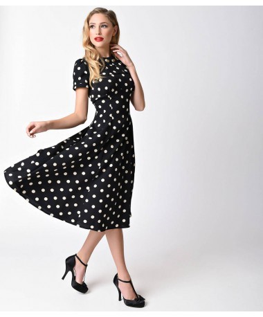 Vestido vintage negro