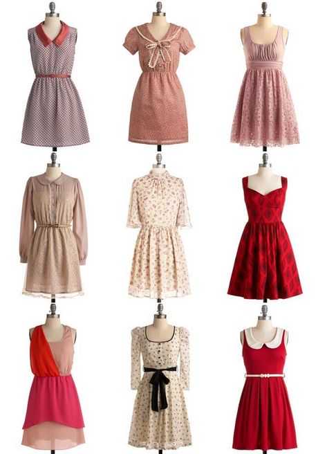 Vestidos casuales vintage