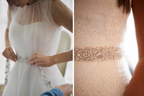 Vestidos de novia boda civil de noche