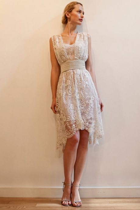 Vestidos de novia vintage cortos