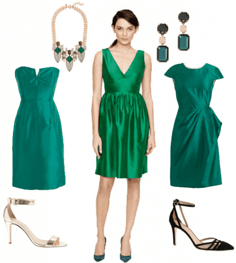 Vestidos verdes de fiesta