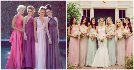 Colores vestidos para damas boda