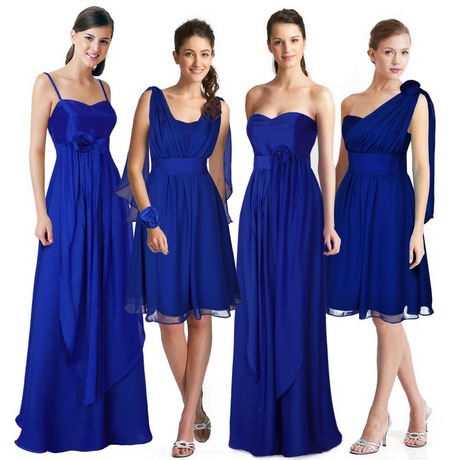 Damas de honor vestido azul
