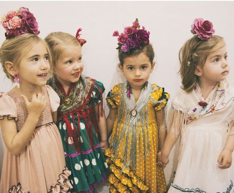 Moda flamenca 2019 niña