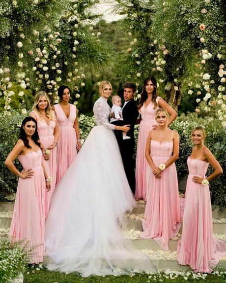 Modelos de vestidos de damas de boda