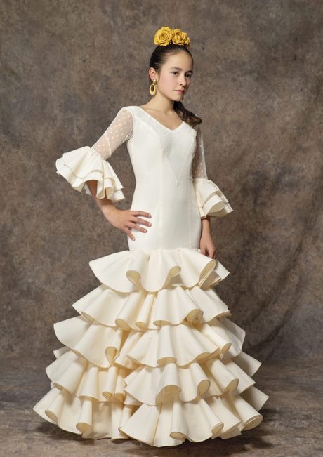 Trajes de flamenca para niñas 2019