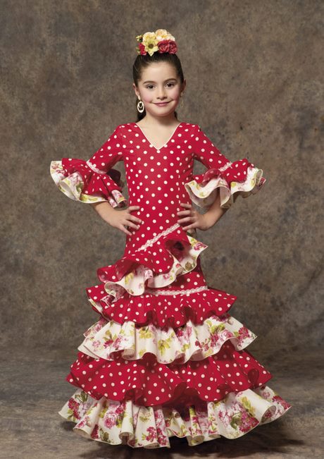 Trajes de flamenca para niñas 2019