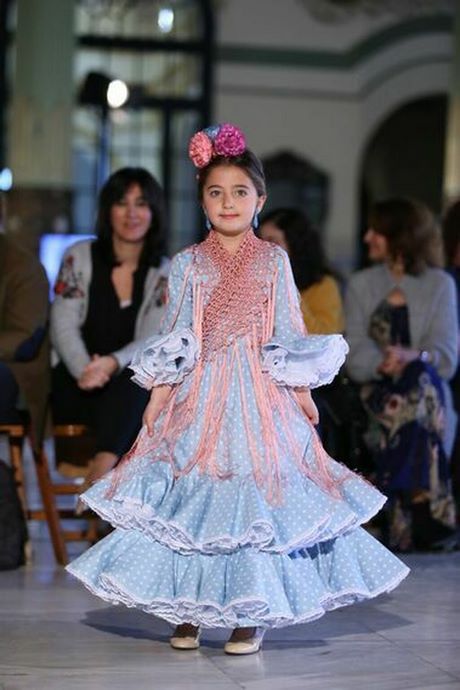 Trajes de flamenca para niñas 2019