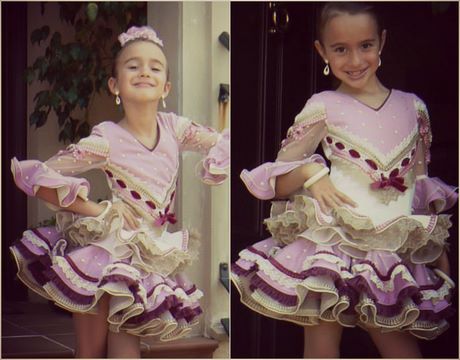 Trajes de gitana para niña 2019