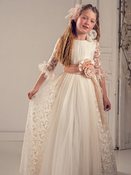 Trajes primera comunion niña 2019