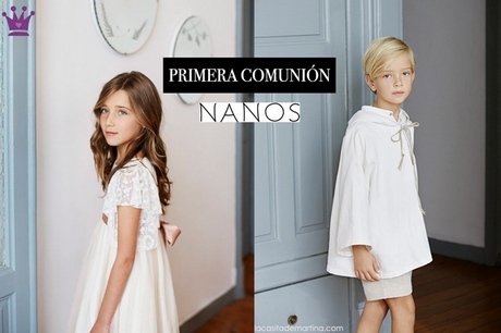 Vestido comunion nanos 2019