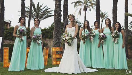 Vestido de damas de honor para bodas