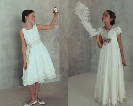 Vestidos cortos de primera comunion 2019