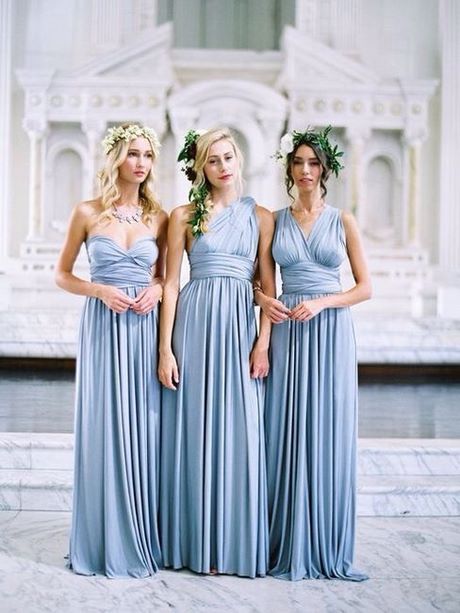 Vestidos damas azul