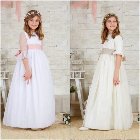 Vestidos de comunion niña 2019