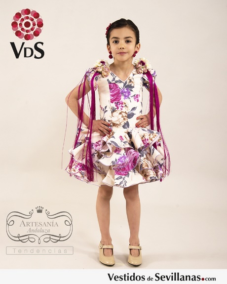 Vestidos de gitana para niña 2019