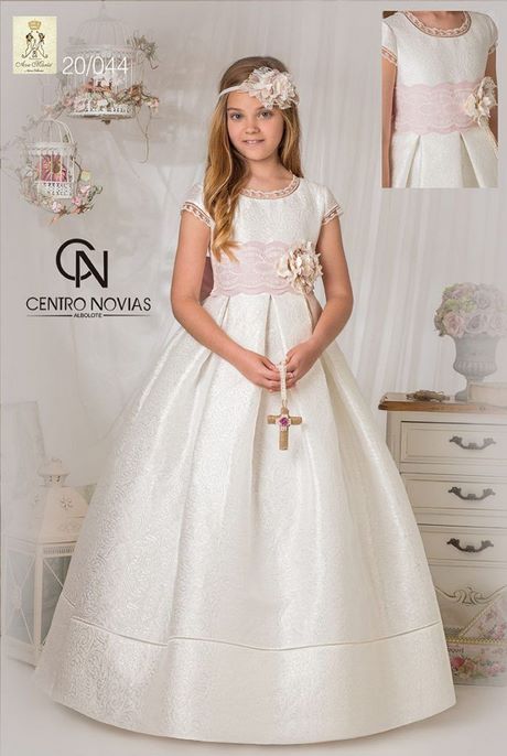 Vestidos de niña de primera comunion 2019