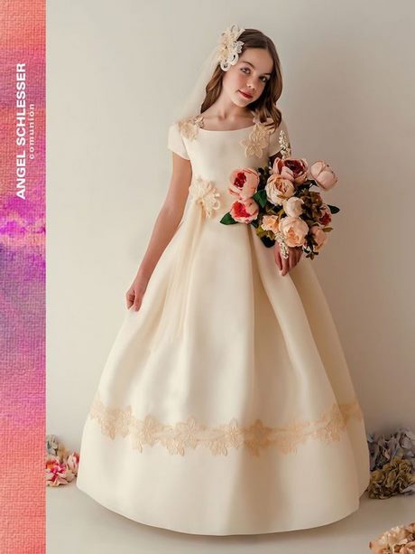 Vestidos de niña para primera comunion 2019