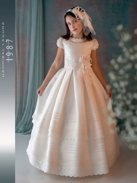 Vestidos de niña para primera comunion 2019